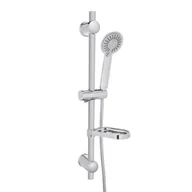 Zestawy prysznicowe - Komplet natryskowy Fresco Invena chrom - miniaturka - grafika 1