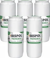 Lampiony i znicze - ZESTAW Wkłady do zniczy olejowe BISPOL WO4 84H 5szt. + Zapałki DABSTER_PL 38szt. - miniaturka - grafika 1