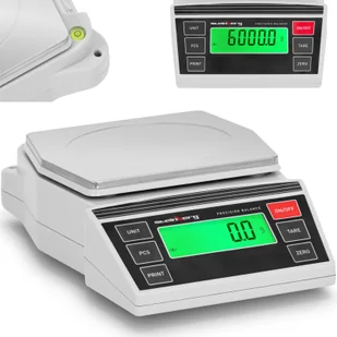 Waga laboratoryjna jubilerska precyzyjna LCD 2-6000g / 0.1 g - Wagi specjalistyczne - miniaturka - grafika 1