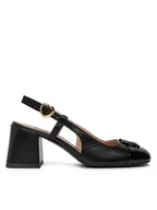 Sandały damskie - LOVE MOSCHINO Sandały JA10117G1MIE300A Czarny - miniaturka - grafika 1