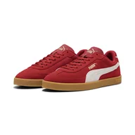 Półbuty damskie - Sneakersy PUMA PUMA CLUB II ERA SUEDE 40071708 – Czerwony - miniaturka - grafika 1