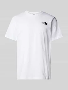 T-shirt z nadrukiem z logo - Koszulki męskie - miniaturka - grafika 1