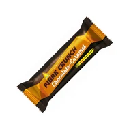 Batony proteinowe - INKOSPOR FIBRE CRUNCH baton energetyczny 65 g czekoladowo-karmelowy - miniaturka - grafika 1