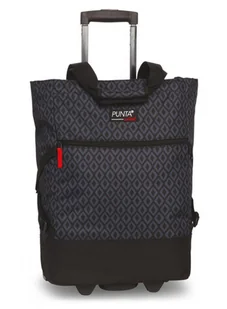 Torba na kółkach / wózek Punta Wheel Print - dark grey/black - Torby i wózki na zakupy - miniaturka - grafika 1