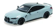 Samochody i pojazdy dla dzieci - Bmw M4 2020 Grey Metallic 1:18 Minichamps 155020124 - miniaturka - grafika 1