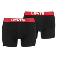 Majtki męskie - LEVI'S Bokserki Męskie Zestaw 2 szt Rozmiar XL - miniaturka - grafika 1