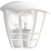 Lampy pozostałe - Philips Creek wall lantern white 1x60W 230V 915002790402 - miniaturka - grafika 1
