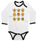 Body dla niemowląt - Body dziecięce Ziemniak Emotki Buźki Zabawne Miny Dzień Ziemniaka 74/80 - miniaturka - grafika 1