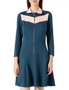 Sukienki - NAF Damska sukienka Kcherly, ciemnozielony, 12 - grafika 1