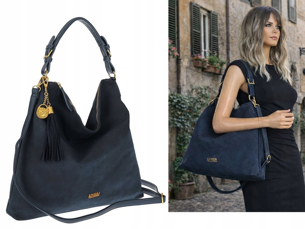 Torebka Damska Listonoszka Worek Shopper Torba na Ramię CC3151 Gramataowa