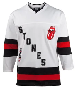 bluza ROLLING STONES - STACKED LOGO, hokejowa-M - Bluzy męskie - miniaturka - grafika 1