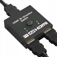 Kable - Switch Hdmi 2.0 2X1 Splitter 1X2 Rozdzielacz 4K/60 - miniaturka - grafika 1