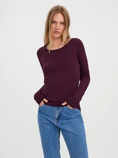 Vero Moda Sweter w kolorze bordowym - Swetry damskie - miniaturka - grafika 1