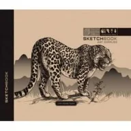 Szkolne artykuły papiernicze - Szkicownik 197x145/36K 120g  retro Pantera - miniaturka - grafika 1