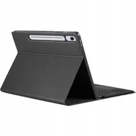 Etui do tabletów - DUX DUCIS etui TK składane z klawiaturą bezprzewodową do SAMSUNG Tab S10 FE Plus czarne - miniaturka - grafika 1