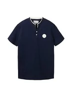Koszulki męskie - TOM TAILOR Koszulka męska 1036346, 10668-Sky Captain Blue, XXL, 10668 - Sky Captain Blue, XXL - miniaturka - grafika 1