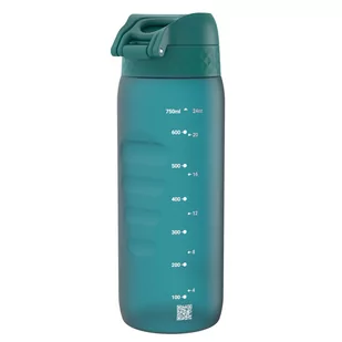 ION8 Turkusowa butelka na wodę z miarką motywacyjną 750 ml - Butelki filtrujące - miniaturka - grafika 3