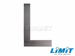 LIMIT Kątownik płaski 200x130mm DIN 875/2 nr kat: 2533-1802 - Inne urządzenia pomiarowe - miniaturka - grafika 1