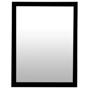 Lustro łazienkowe prostokątne Basic, 34 x 44 cm - Lustra - miniaturka - grafika 1