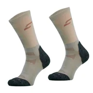 Skarpetki męskie - Skarpety Trekingowe Comodo Performance Beżowo-Szare 35-38 - miniaturka - grafika 1
