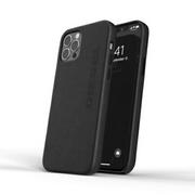 Etui i futerały do telefonów - Etui Diesel Moulded Case Premium Leather Wrap do iPhone 12 Pro Max czarny/black - miniaturka - grafika 1