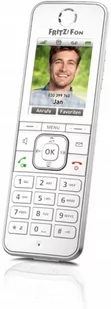 AVM FRITZ!Fon C6 Telefon w systemie DECT Nazwa i identyfikacja dzwoniącego Biały, Słuchawki 4023125028489 - Telefony stacjonarne - miniaturka - grafika 2