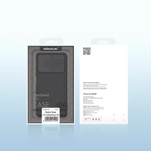 Pancerne etui Xiaomi Redmi Note 12 Turbo / Xiaomi Poco F5 z osłoną na aparat Nillkin CamShield Pro Case - czarne - Etui i futerały do telefonów - miniaturka - grafika 19