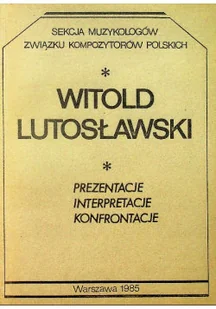 Prezentacje Interpretacje Konfrontacje - Książki o kulturze i sztuce - miniaturka - grafika 1