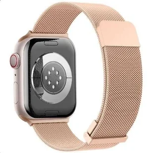 opaska pasek bransoleta MILANESEBAND DOUBLE Apple Watch 1/2/3/4/5/6/7/8/9/10/SE 38/40/41/42mm rosegold - Akcesoria do smartwatchy - miniaturka - grafika 1