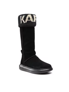 Lagerfeld KARL Kozaki KL44582 Czarny - Kozaki damskie - miniaturka - grafika 1