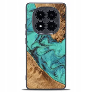 Bewood Drewniane etui do Xiaomi Redmi Note 14 Pro Plus 5G, Unique Turquoise - Etui i futerały do telefonów - miniaturka - grafika 1
