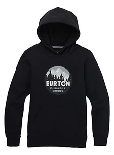 Odzież sportowa dziecięca - Burton młodych taproot bluza z kapturem, czarny, XS - grafika 1