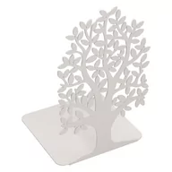 Podpórki do książek - Podpórka stojak do książek AD08 DRZEWO biały - miniaturka - grafika 1