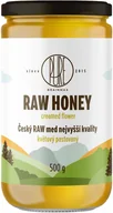 Cukier i słodziki - BrainMax Pure RAW kremowany miód kwiatowy, 500 g - miniaturka - grafika 1