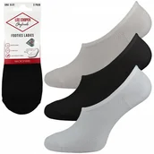 Skarpetki damskie - Krótkie Skarpetki Balerinki Damskie 3-PAK Niskie Stopki LEE COOPER - 36-42 - miniaturka - grafika 1