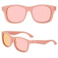 Okulary przeciwsłoneczne - Babiators Okulary dla dzieci (Polaryzacja) "Navigator Perfectly Papaya" | Peach Mirrored Lenses Polarized (2023) 3-5+ - miniaturka - grafika 1