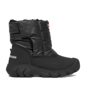 Buty dla chłopców - Śniegowce Hunter CEO-CP86-26157(CH) Czarny - miniaturka - grafika 1