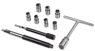 Frezy do gniazd wtryskiwaczy 15-17-19 mm 7 elementów SILVER - Frezy - miniaturka - grafika 4