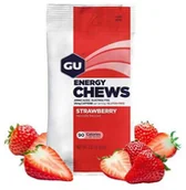 Witaminy i minerały dla sportowców - GU Energy Chews - Strawberry - miniaturka - grafika 1