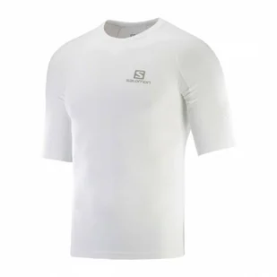 Koszulka Salomon Exo Motion White - Koszulki sportowe damskie - miniaturka - grafika 1