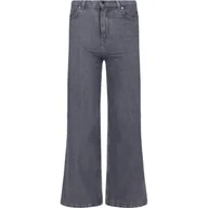Spodnie sportowe damskie - Guess Jeansy | Straight fit - miniaturka - grafika 1
