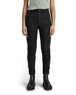 Spodnie damskie - G-STAR RAW Kafey Cargo Ultra High Skinny spodnie damskie, Czarny (Dk Black D21099-c105-6484), 26W / 30L - miniaturka - grafika 1