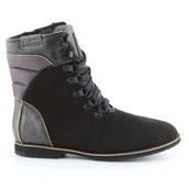 Botki damskie - Buty Columbia Twentythird Ave Wp Mid W BL2769-010 czarne - miniaturka - grafika 1