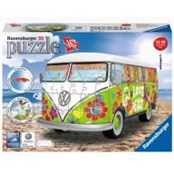 Puzzle - Ravensburger Puzzle 12532 12532-Volkswagen T1-Hippie Style-3D Puzzle - miniaturka - grafika 1