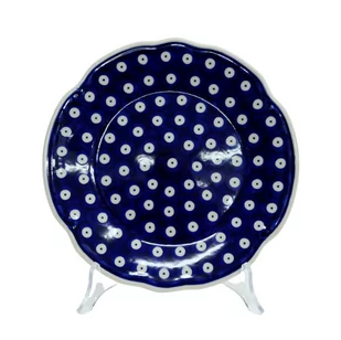 Ceramiczny talerz deserowy 21,5 cm Ceramika Bolesławiec - Dekoratorstwo - miniaturka - grafika 1