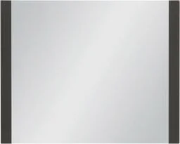 Lustro łazienkowe szare 100x80 cm FOKUS NEW - Lustra - miniaturka - grafika 1