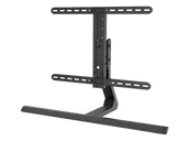 Uchwyty do telewizora - Stojak pod telewizor HAMA 220869 regulowany do 65" Czarny - miniaturka - grafika 1
