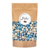 Dodatki do ciast w proszku - Felini Posypka ryżowa cukrowa Niebiesk mix 5mm 25g - miniaturka - grafika 1