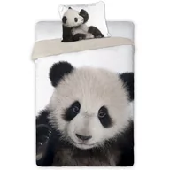Pościel dla dzieci - Pościel 160x200 bawełniana Animals Panda - miniaturka - grafika 1