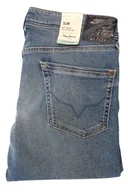 Spodnie męskie - PEPE JEANS SLIM HATCH RECLAIM JEANSY MĘSKIE - miniaturka - grafika 1